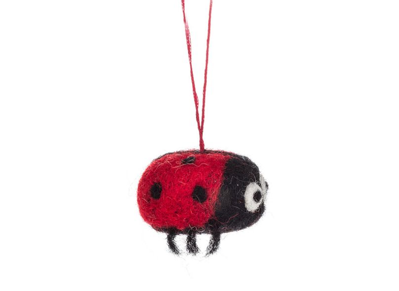 Mini Ladybug Ornament