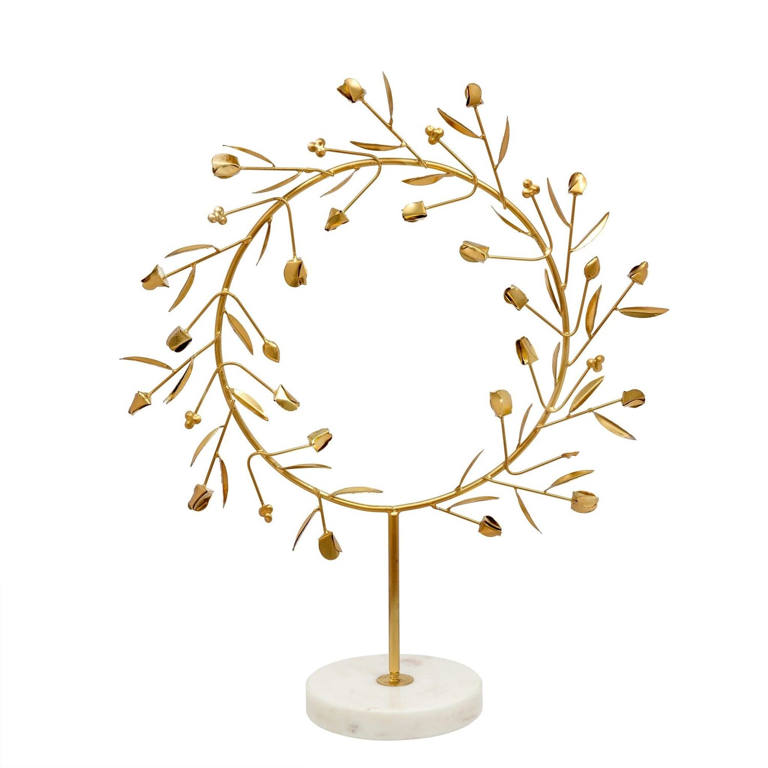 Athenos Wreath on Stand