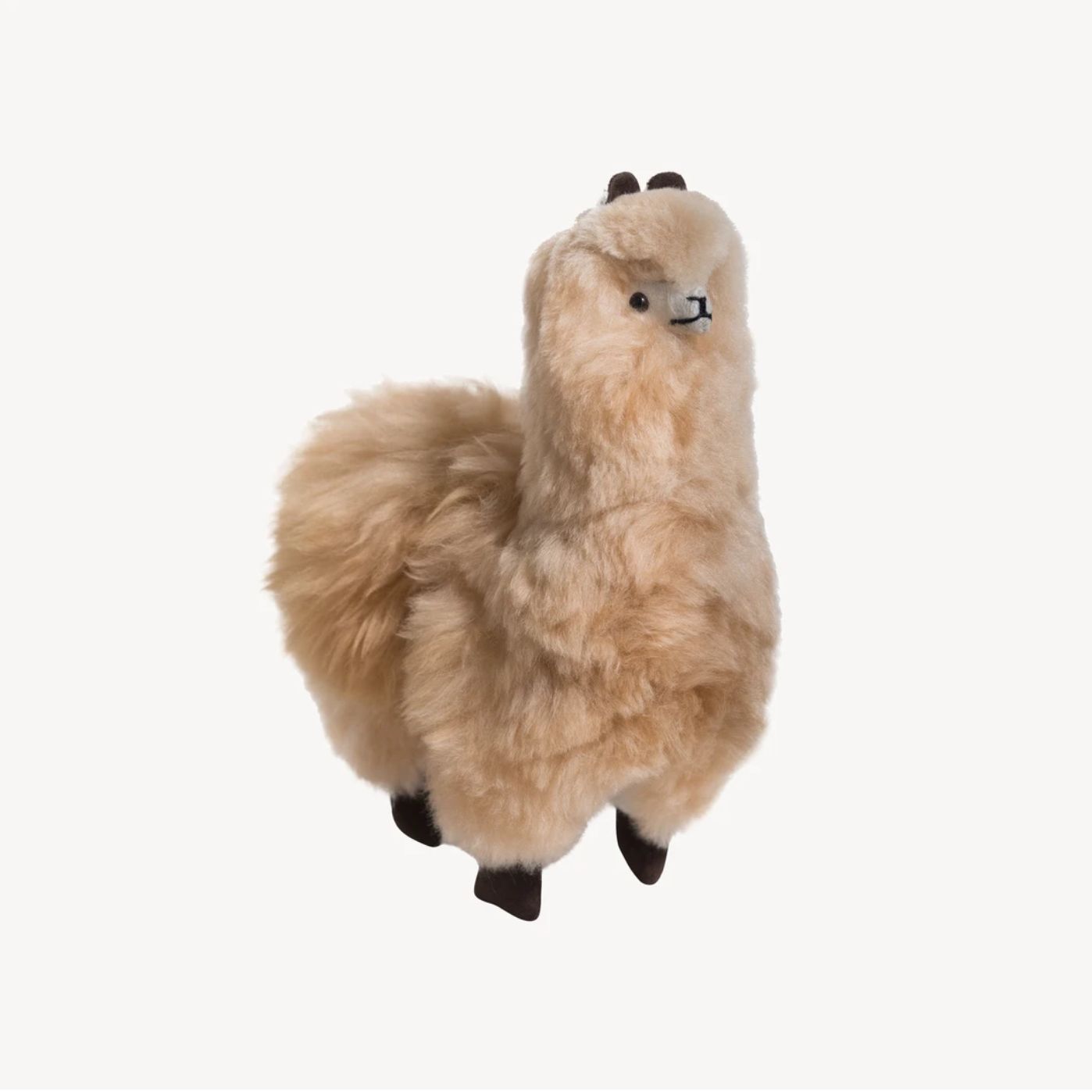 Standing Alpaca Beige 12"
