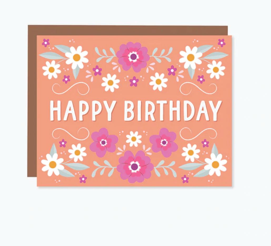 Happy Birthday Coral Daisy Daydreams
