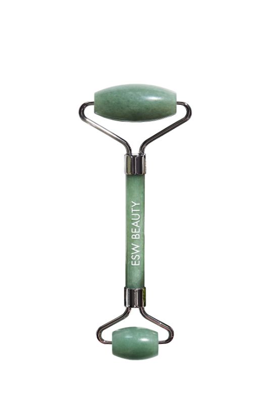 Mint Green Tea Jade Crystal Facial Roller