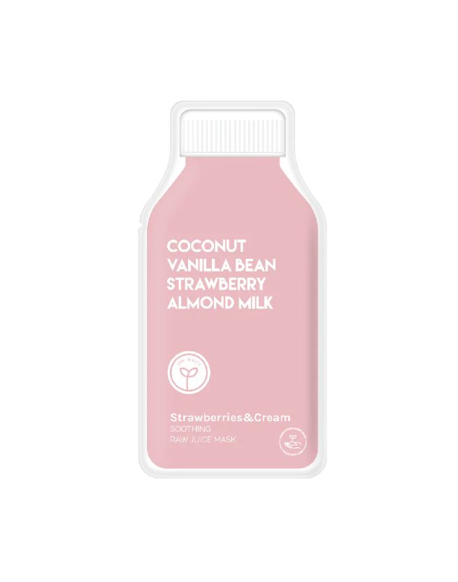 Strawberries and Cream Soothing Raw Juice Sheet Mask