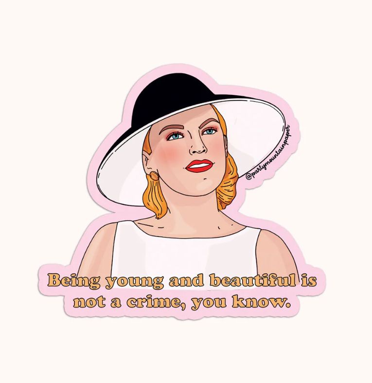Young &amp; Beautiful Sticker