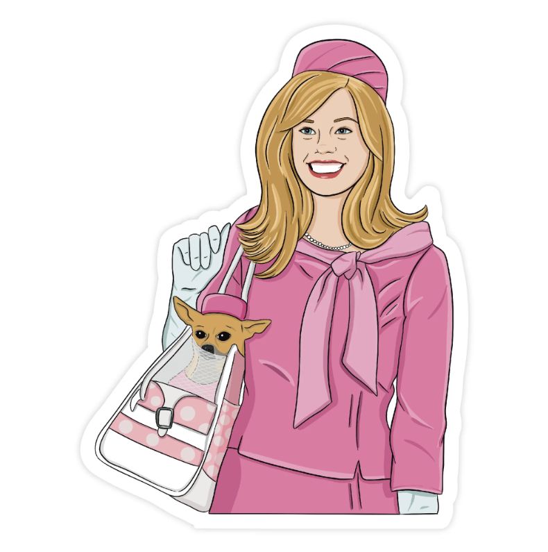Legally Elle Sticker