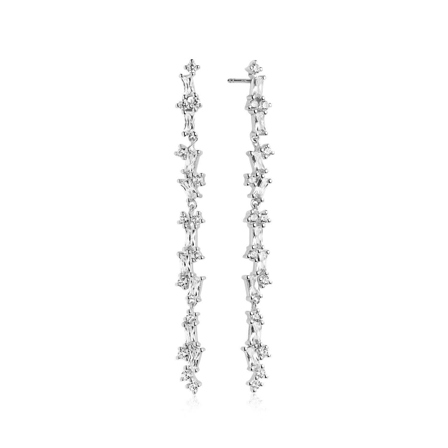 Antella Lungo Earrings Sterling Silver