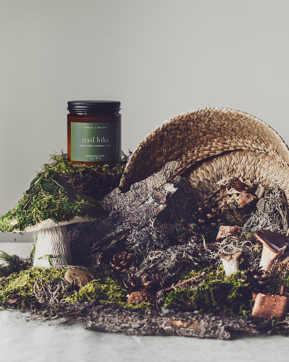 Trail Hike Wooden Wick Candle