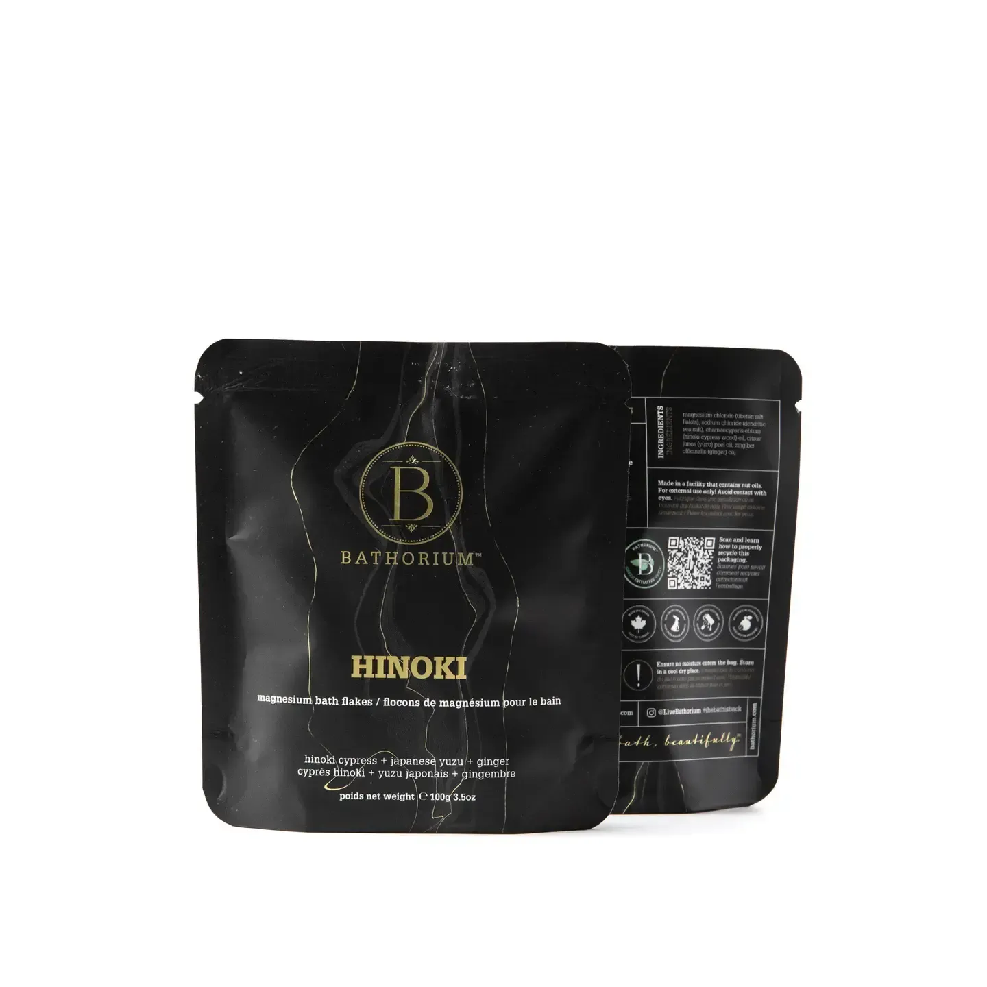 Hinoki Magnesium Bath Flake Soak (1 bath)