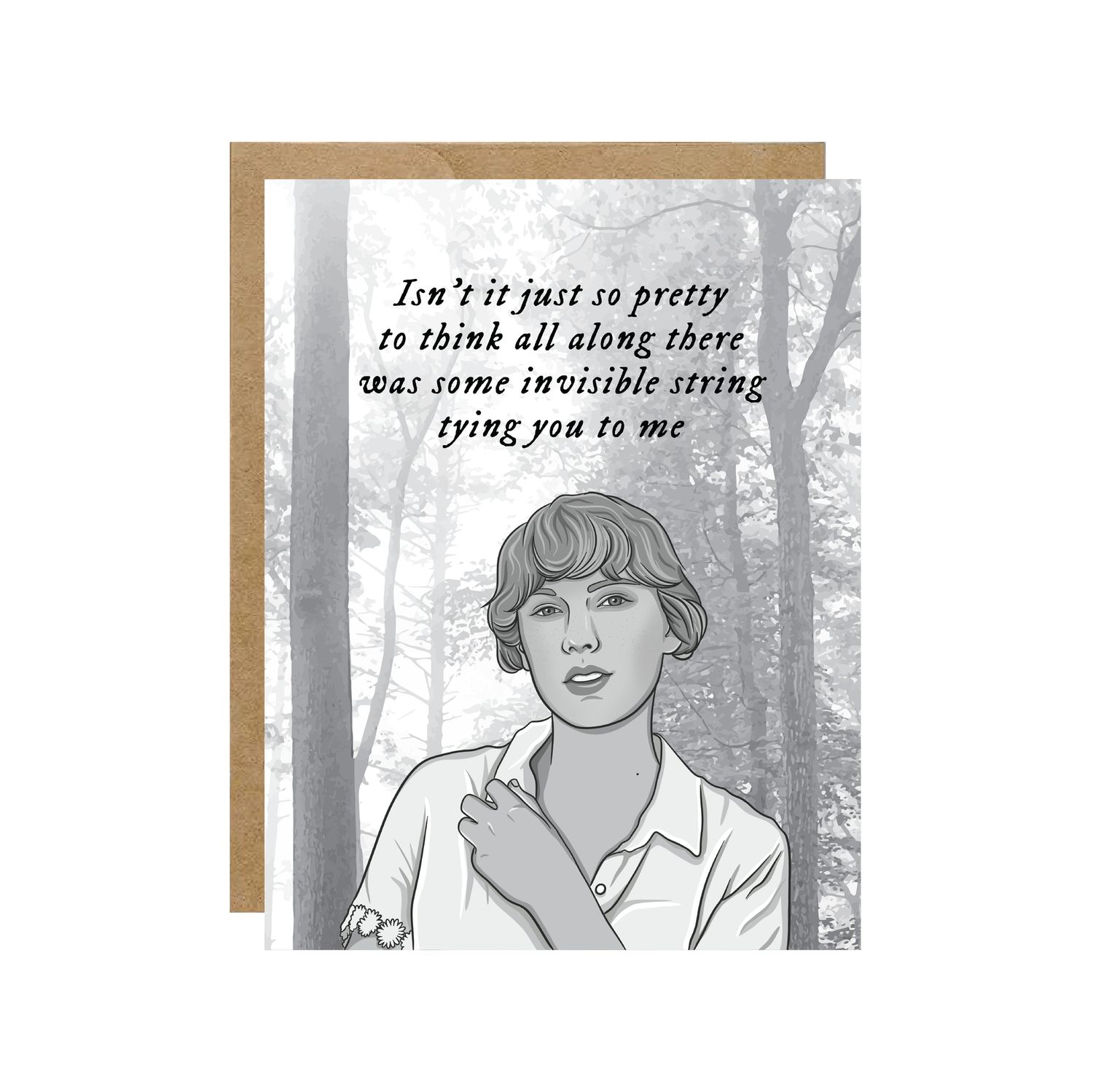 Taylor Folklore Invisible String Card