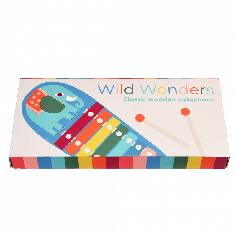 Children's Xylophone With Song Book - Wild Wonders