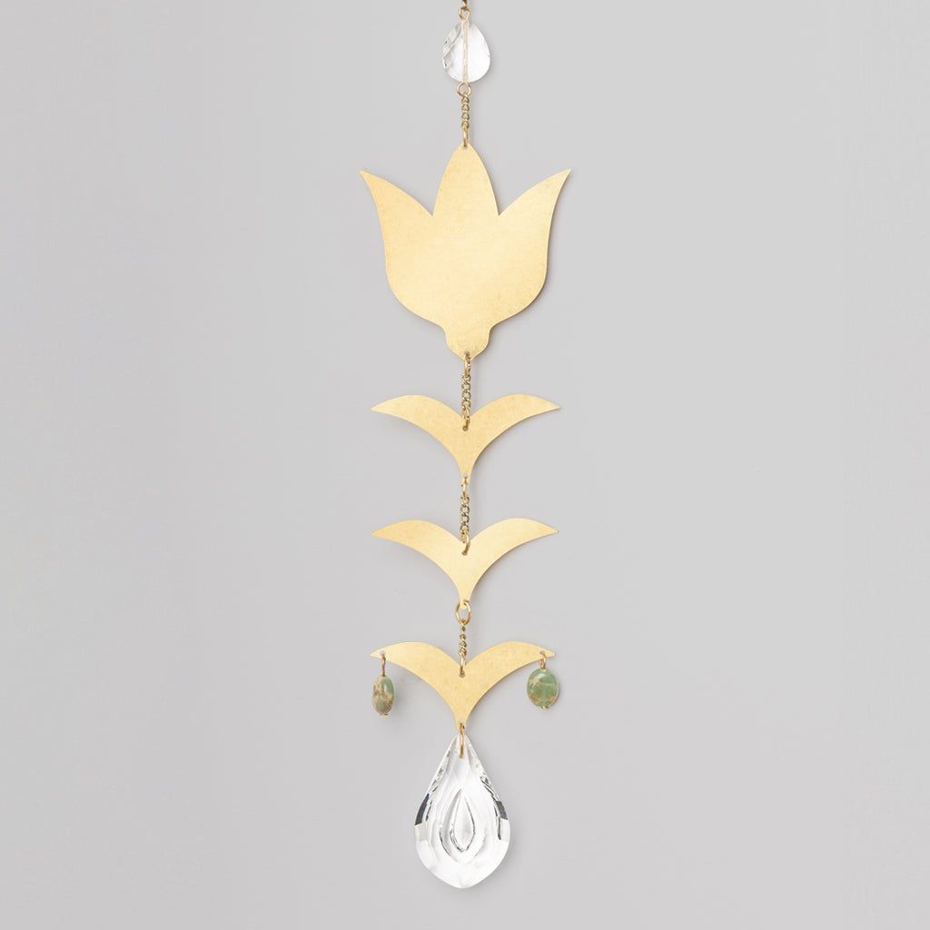 Blooming Flower &amp; Aqua Terra Suncatcher
