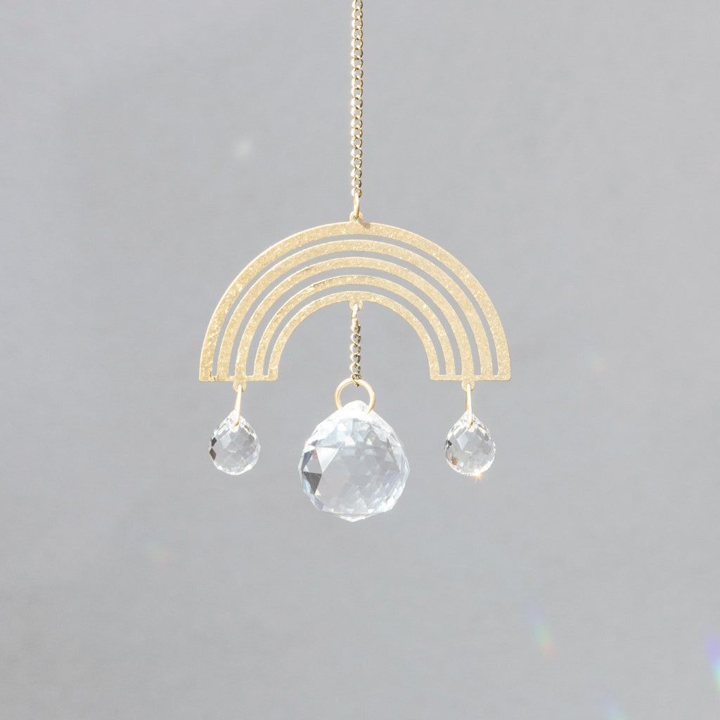 Rainbow &amp; Joy Mini Suncatcher