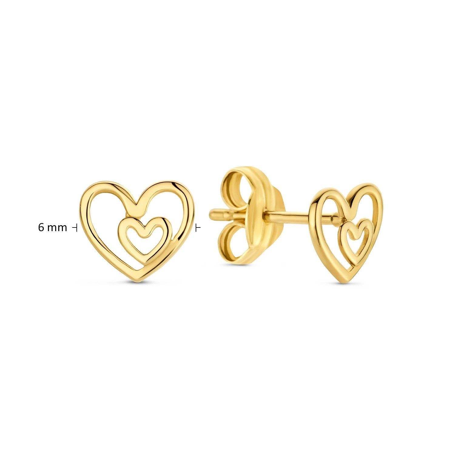 I Heart London Studs