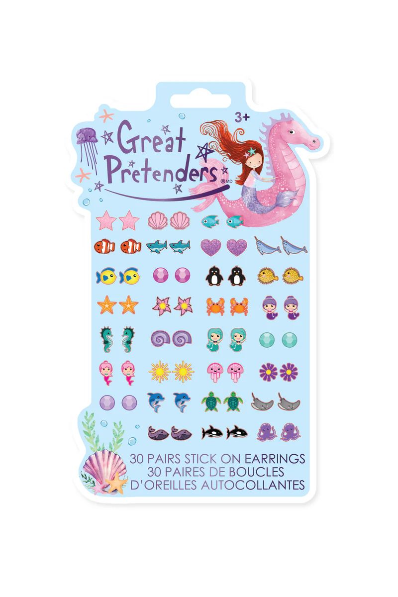 Mermaid Sticker Earrings