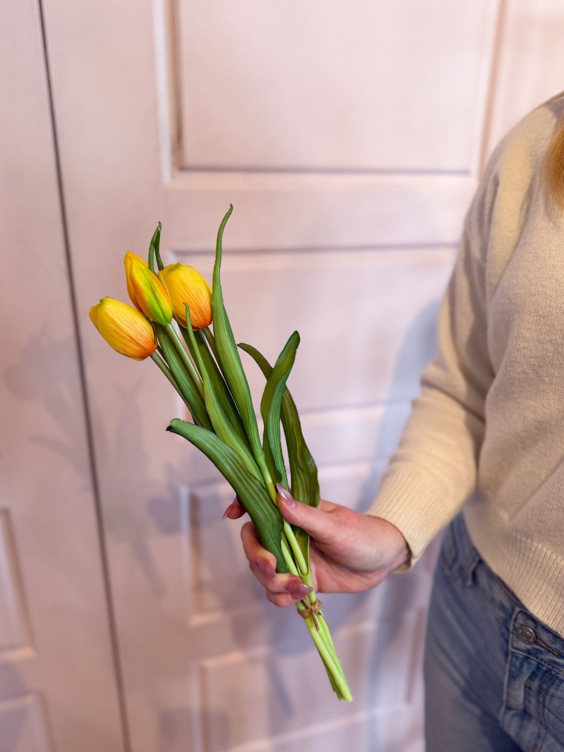Fresh Touch Large Tulip Bundle Yellow