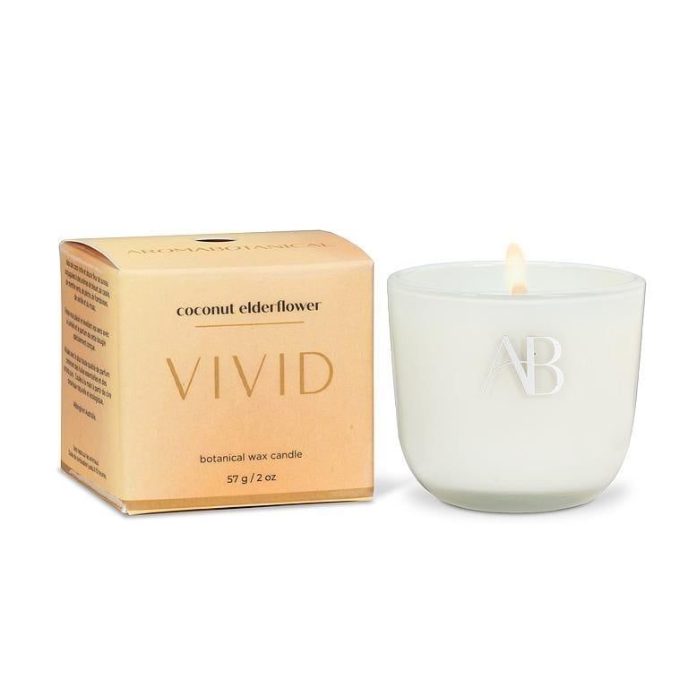 Mini Coconut Elderflower Candle