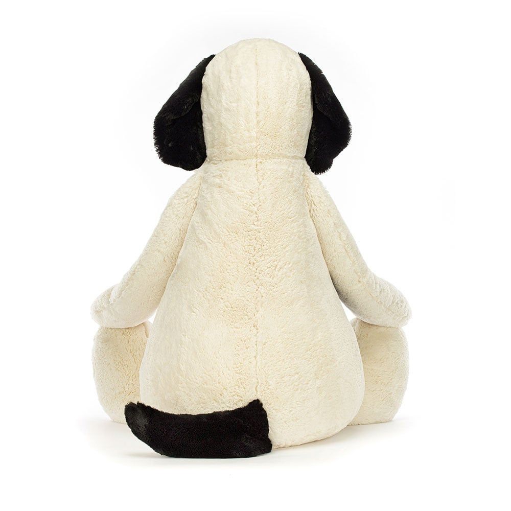 Gigantic Bashful Black &amp; Cream Puppy