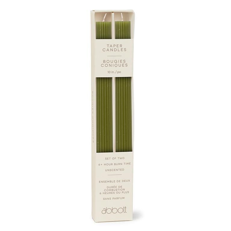 Green Ridged Taper