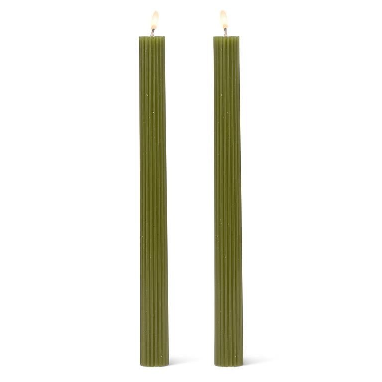 Green Ridged Taper