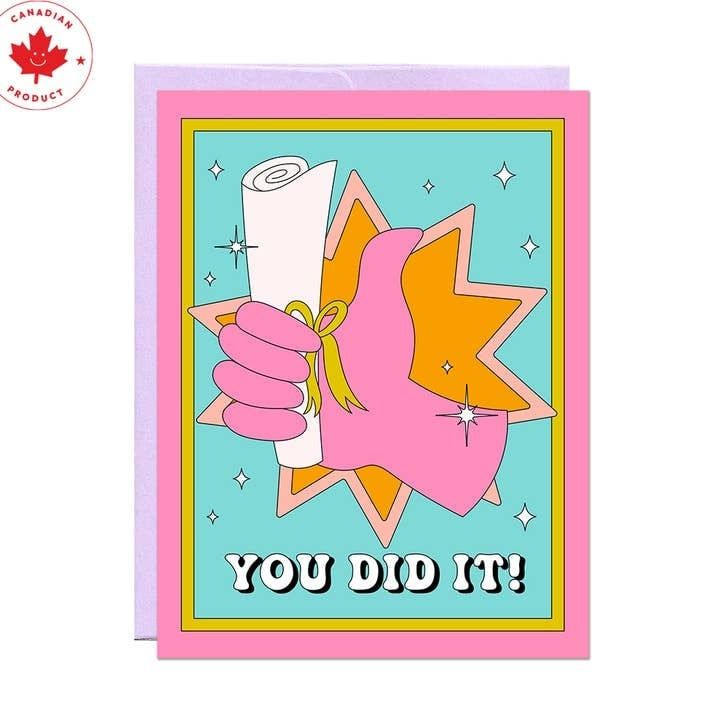 You Did It Card