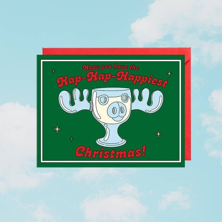 Moose Mug Happiness Card