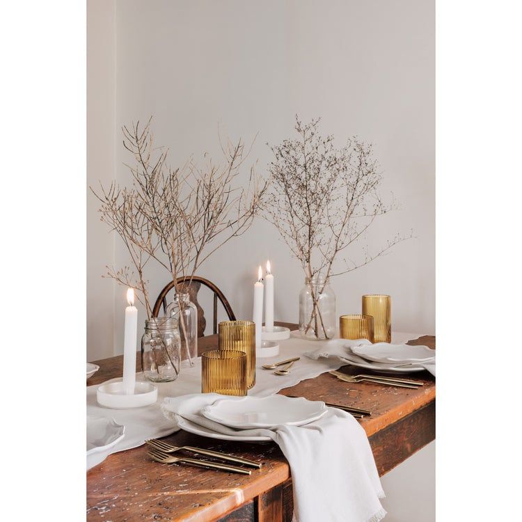 Natural Florence Table Runner W14 x L72in