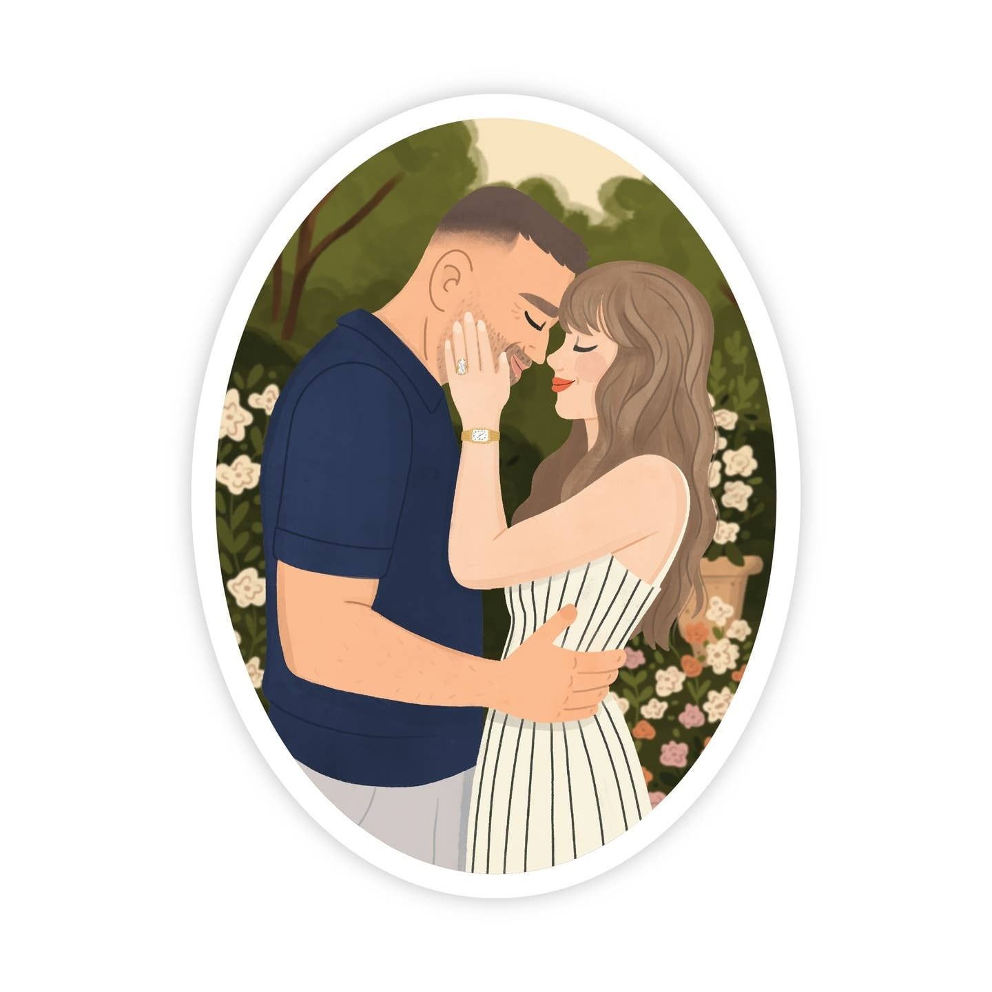 Secret Garden Engagement Pop Culture Sticker