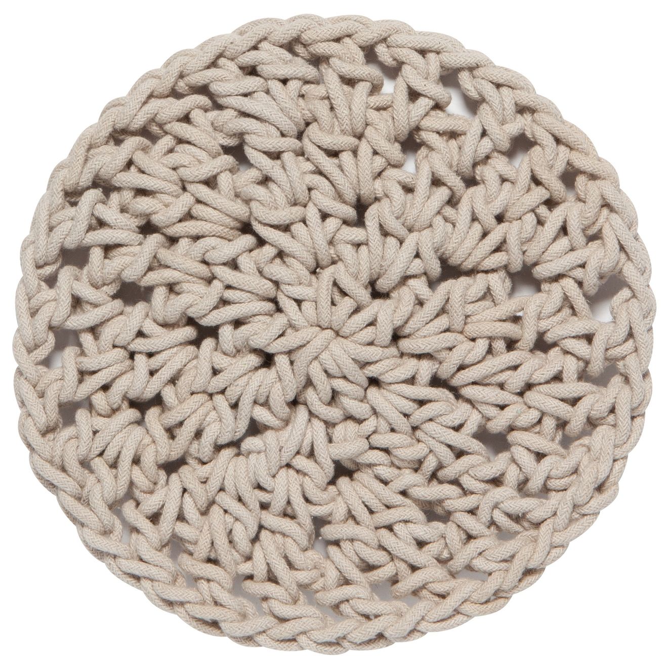 Dove Grey Knotted Trivet