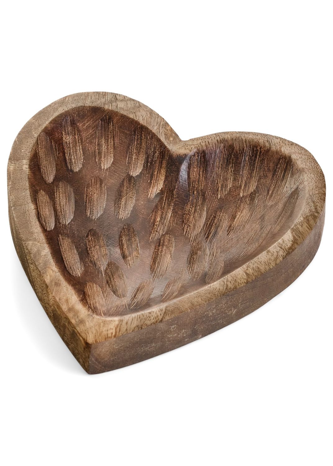 Mango Wood Heart Tray