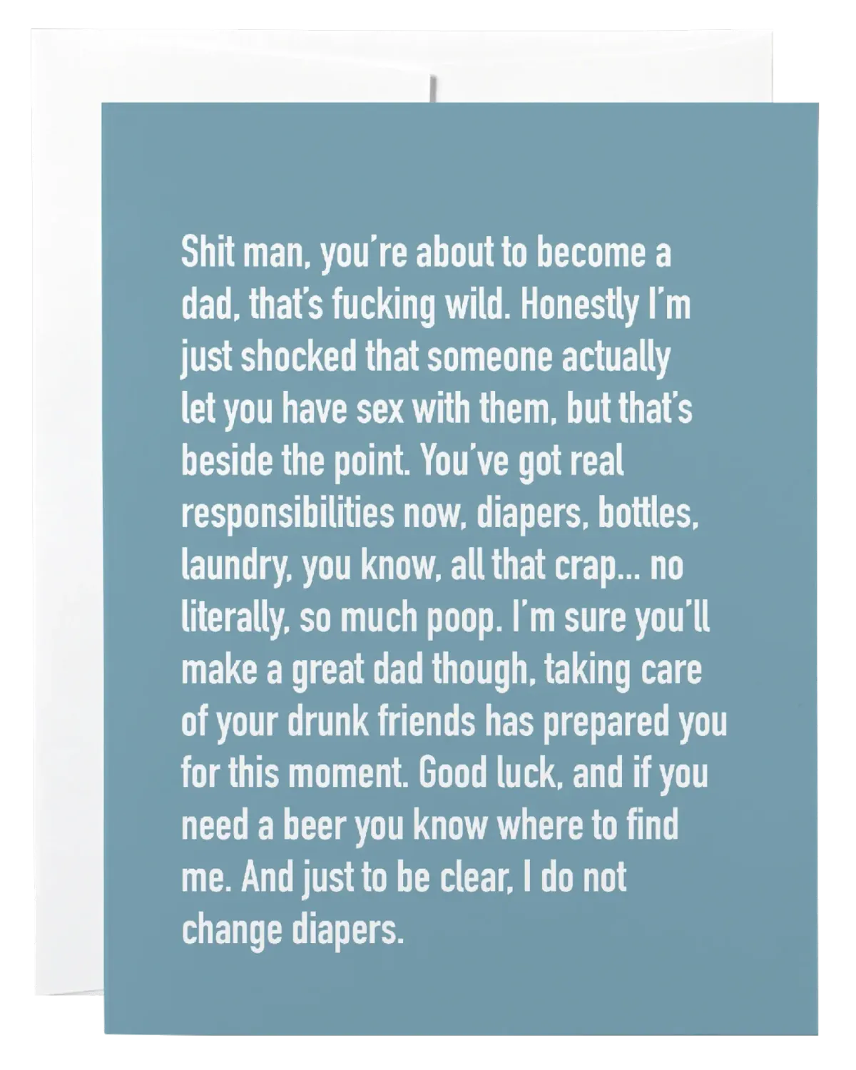 New Dad Chatty Cathy Card