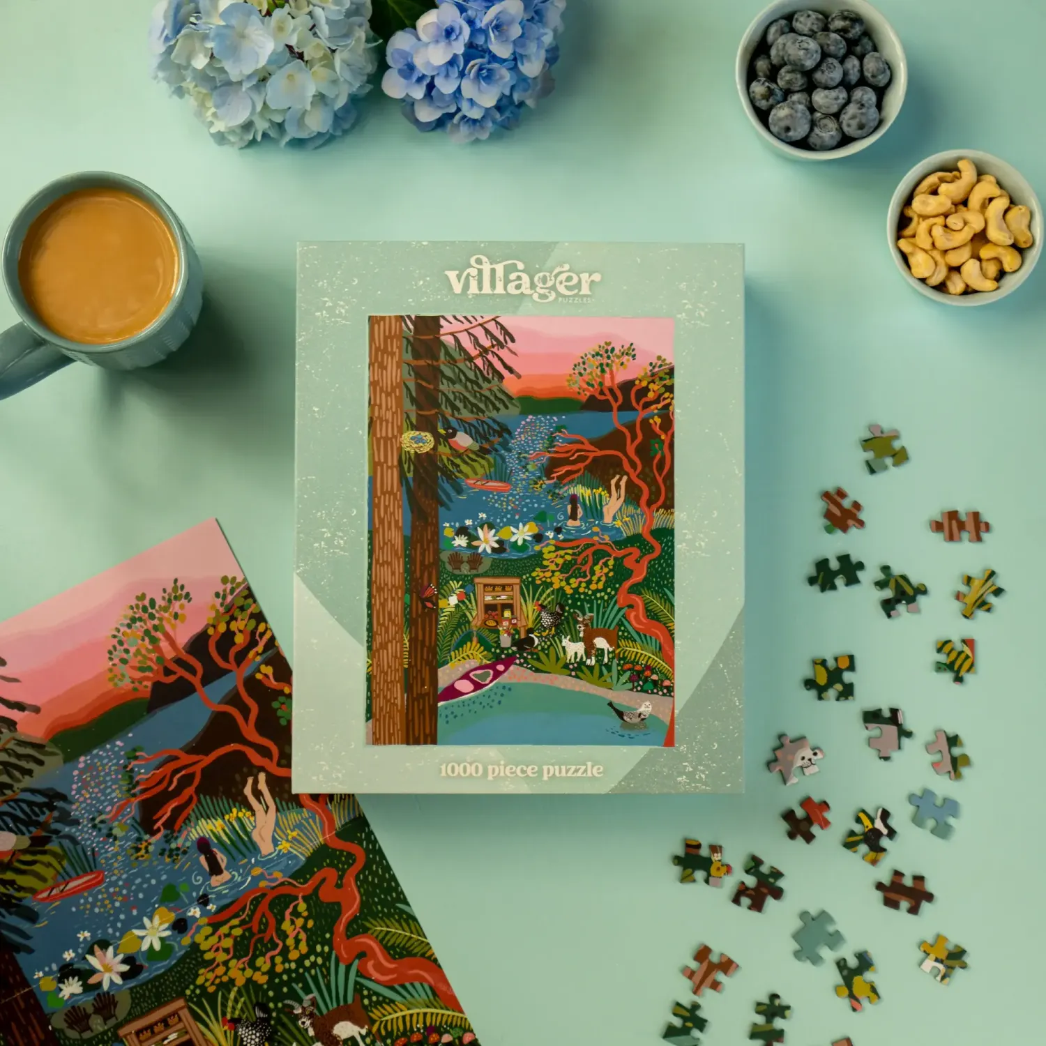 Salt Spring Island Swim | 1000-Piece Puzzle for Adults