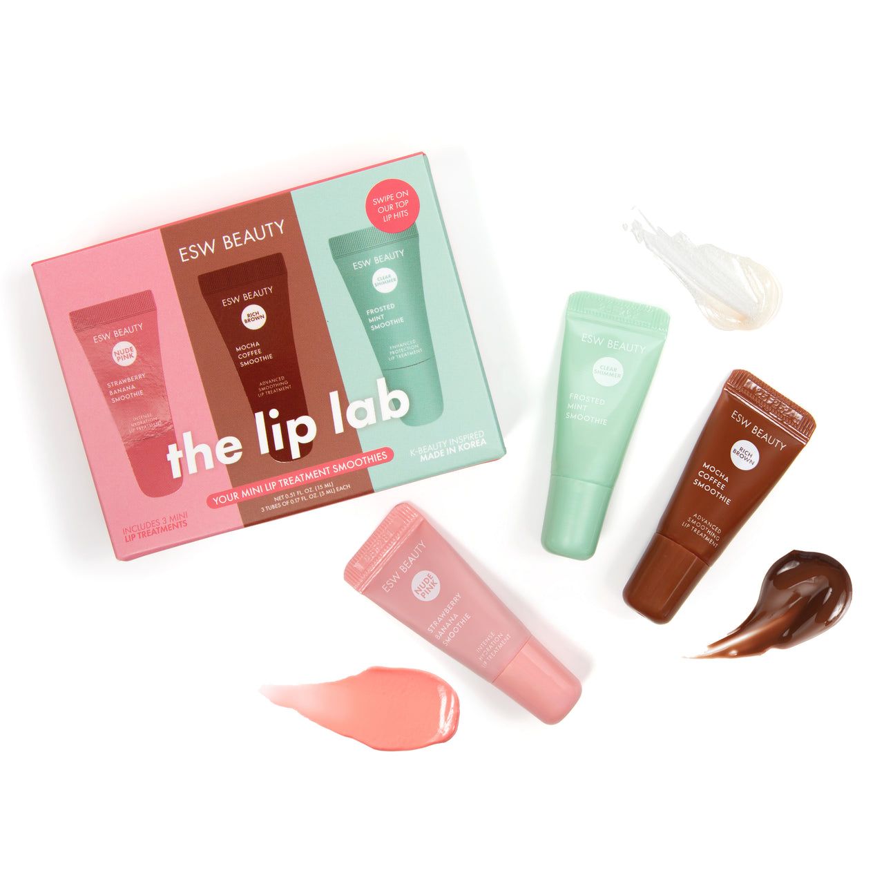 The Lip Lab Kit - Mini Smoothie Lip Treatment Trio