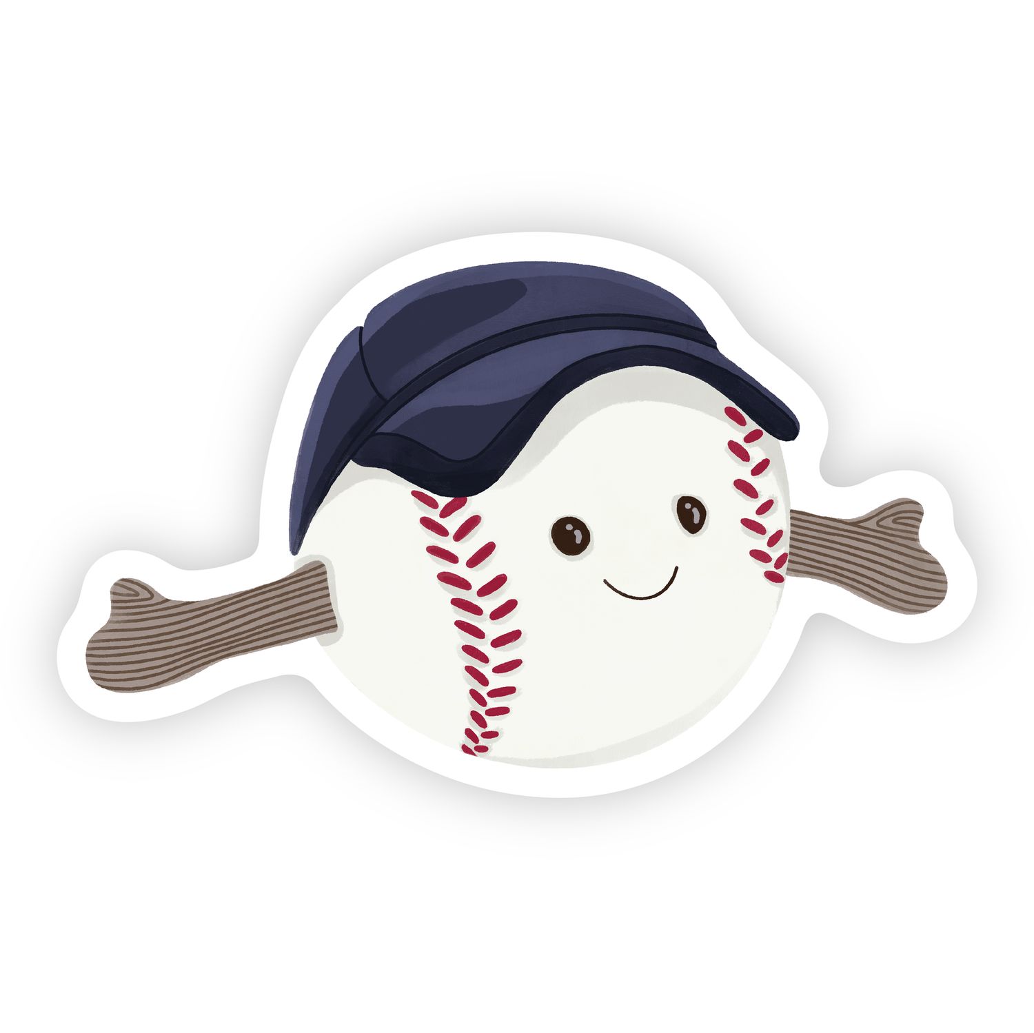 Baseball Jelly Sticker