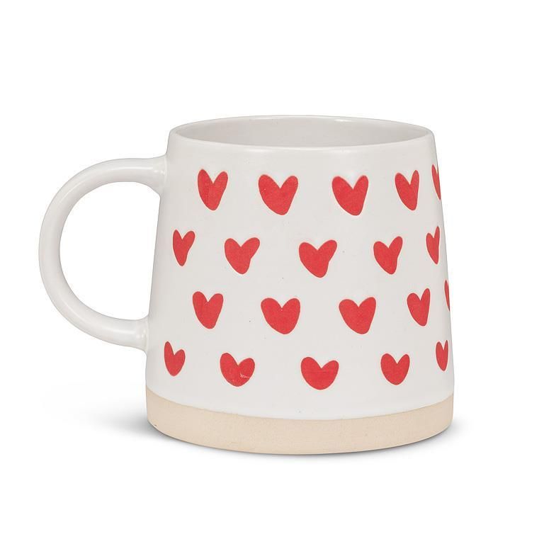 Hearts Wide Base Mug