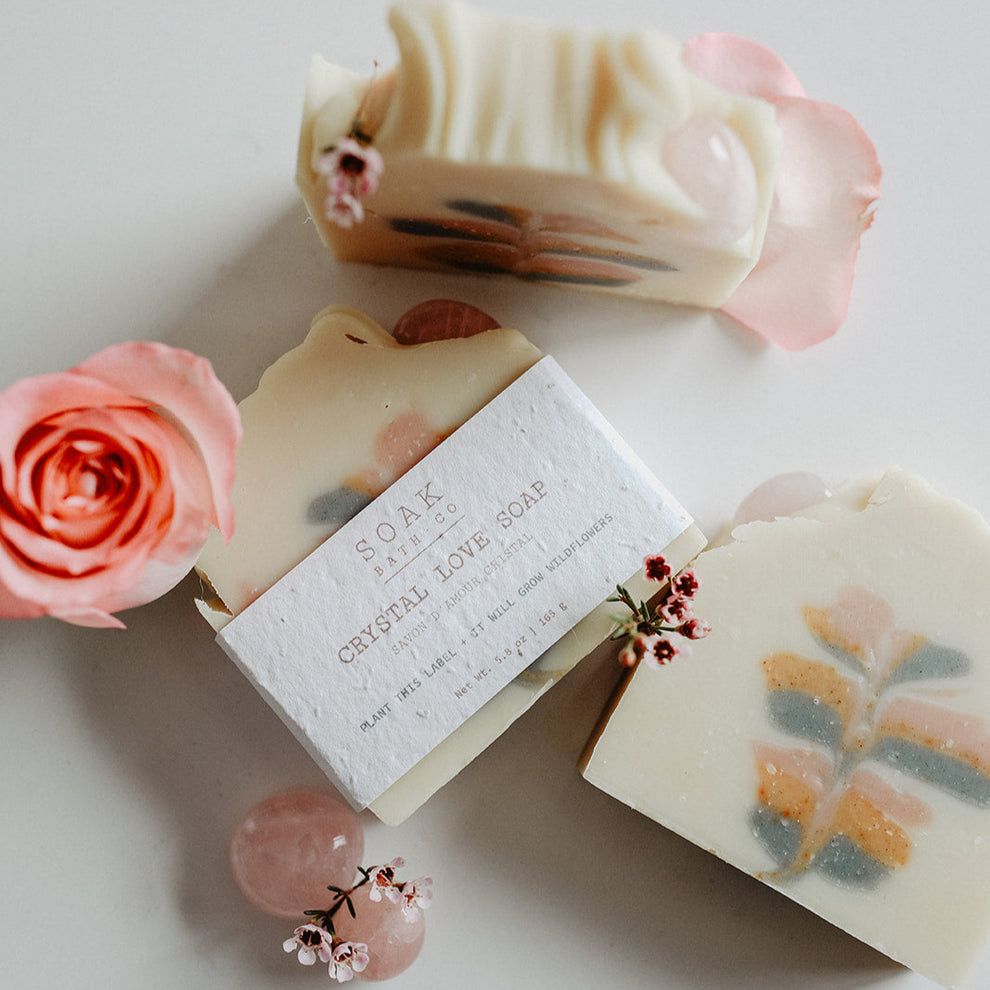 Crystal Love Soap Bar