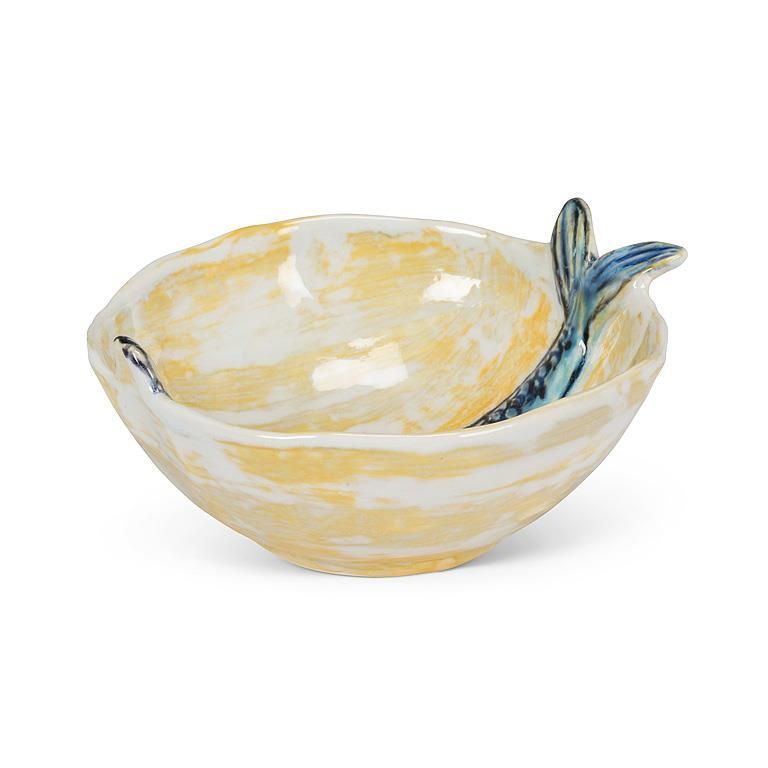 Round Slim Fish Small Bowl