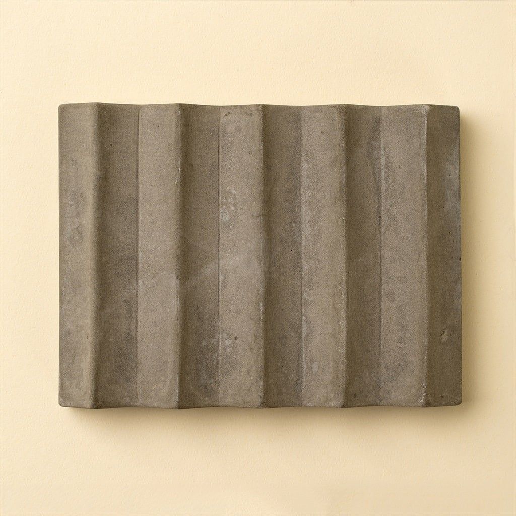 Ripple Concrete Soap Dish