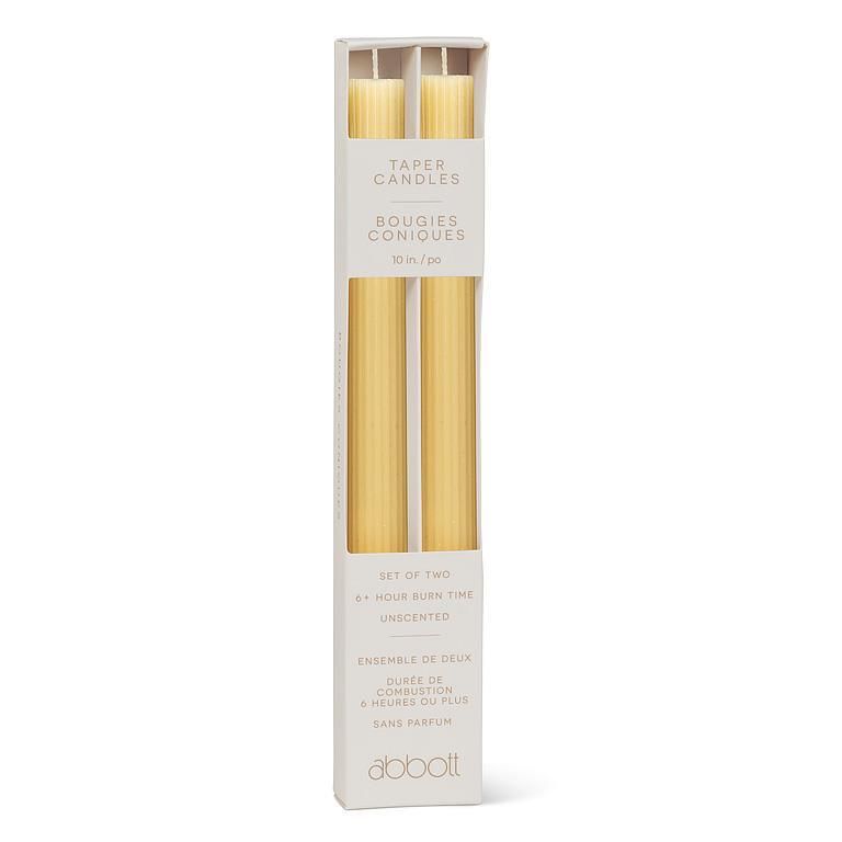 Yellow Ridged Taper