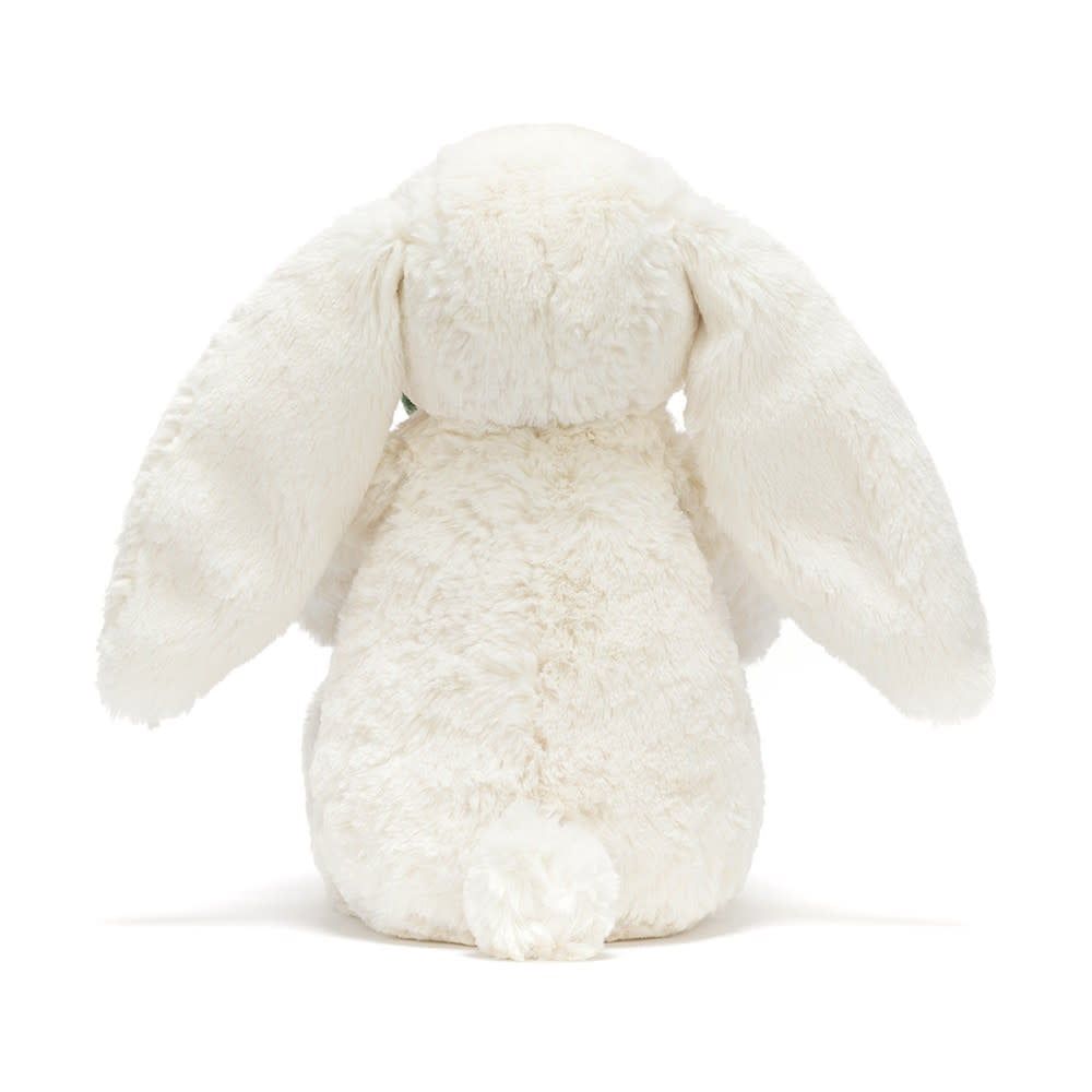 Cream Bunny with Plant