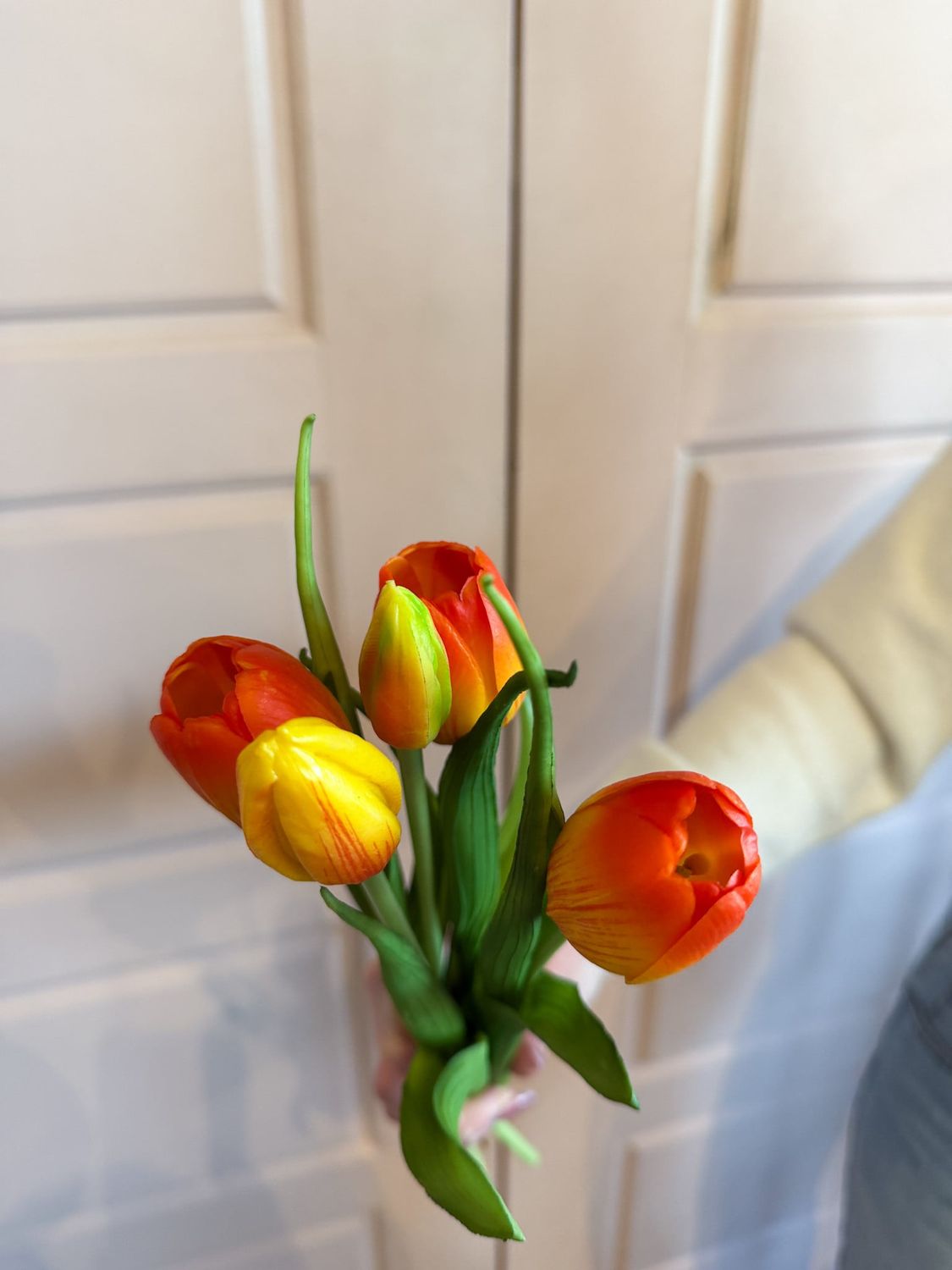 Fresh Touch Large Tulip Bundle Orange