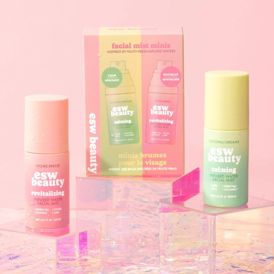 Mini Infused Water Facial Mist Duo Kit