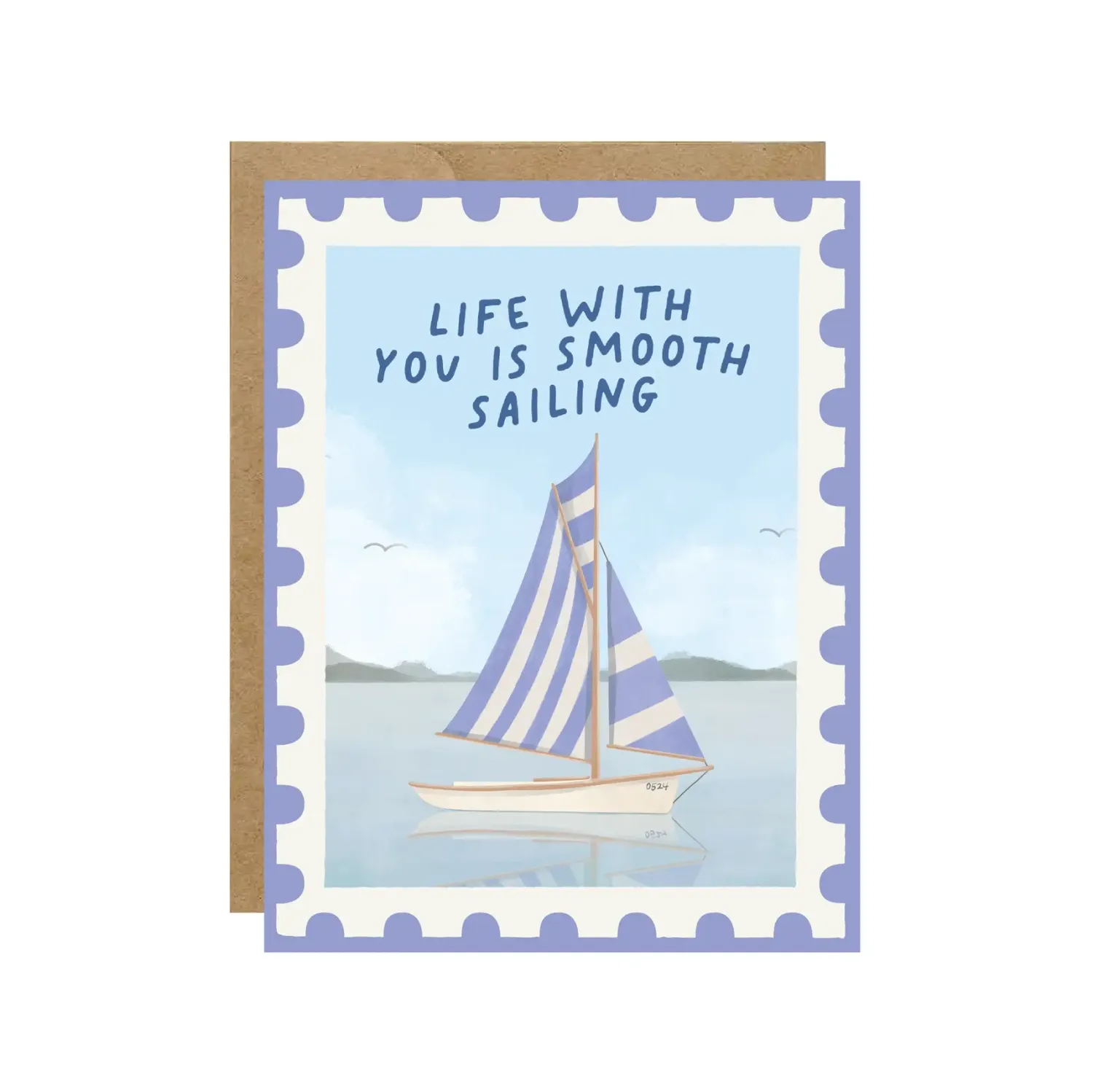 Life with You Is Smooth Sailing Card