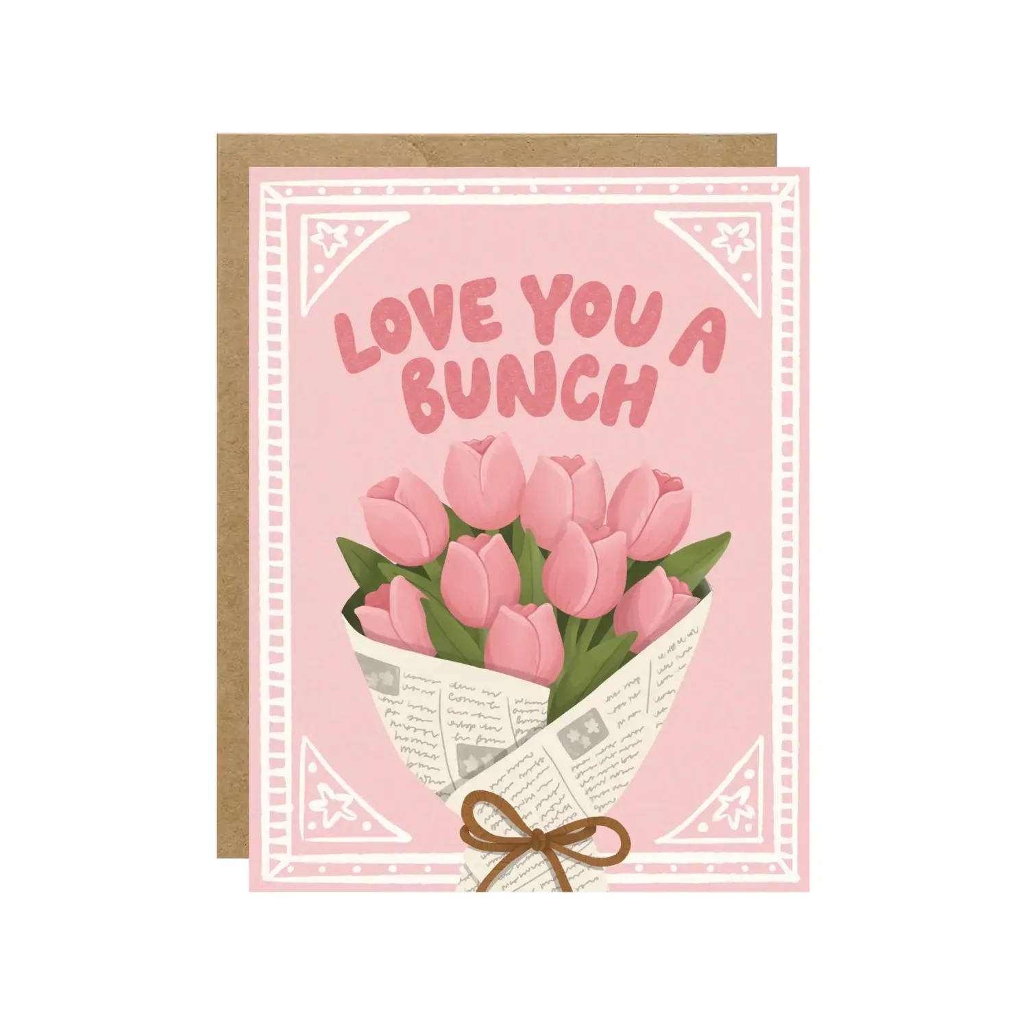 Love You A Bunch Card
