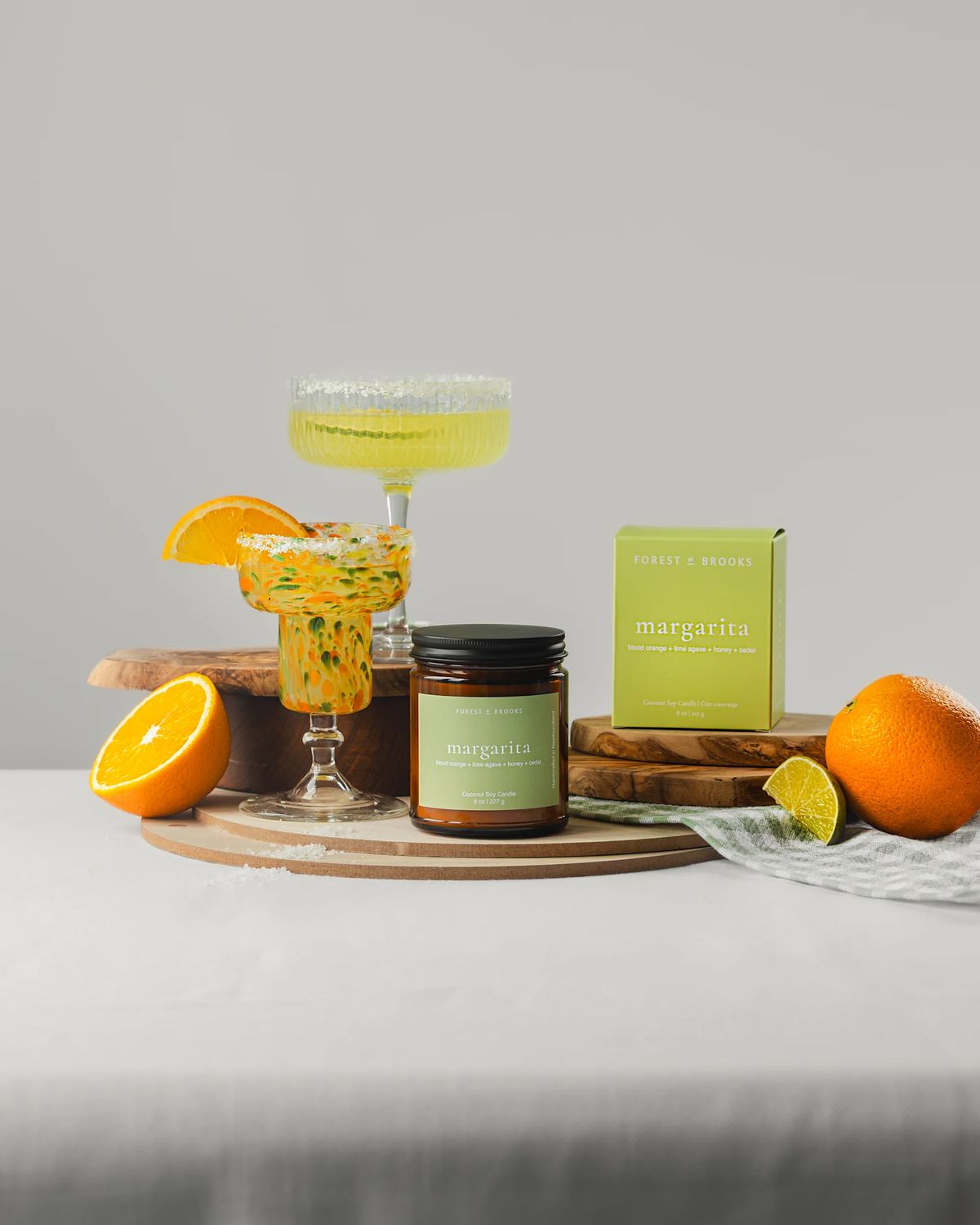 Margarita Wooden Wick Candle