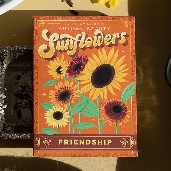 Sunflowers (Friendship) - Floriography Seed Packet