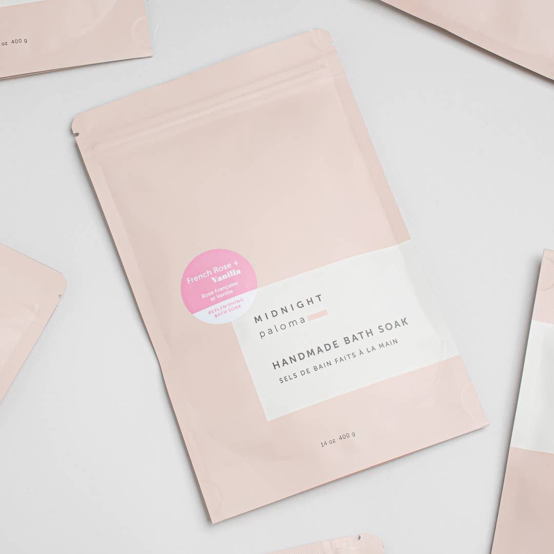 French Rose + Vanilla Bath Soak