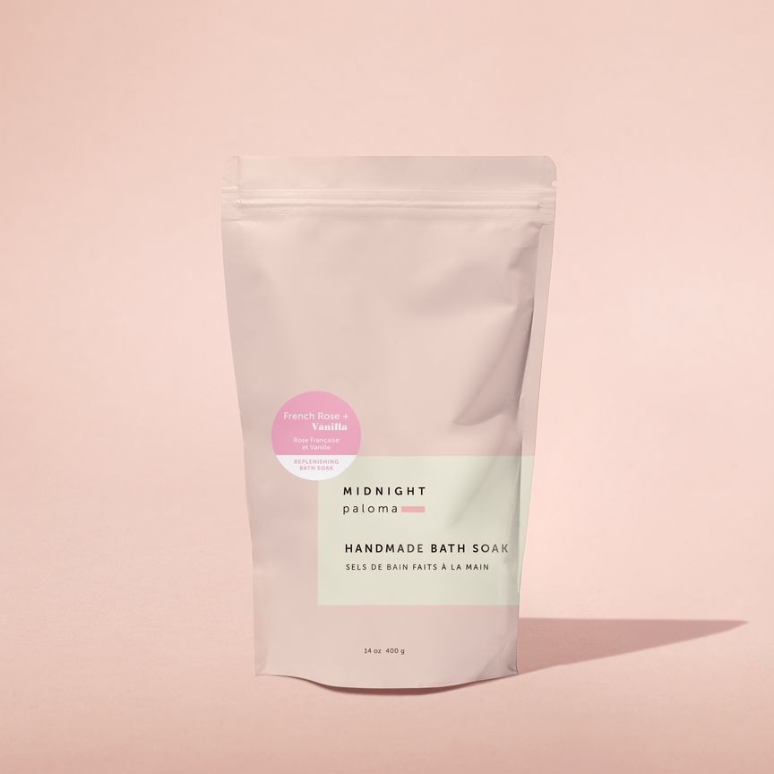 French Rose + Vanilla Bath Soak