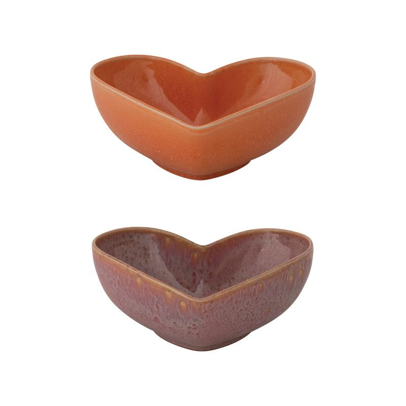 Stoneware Heart Bowl