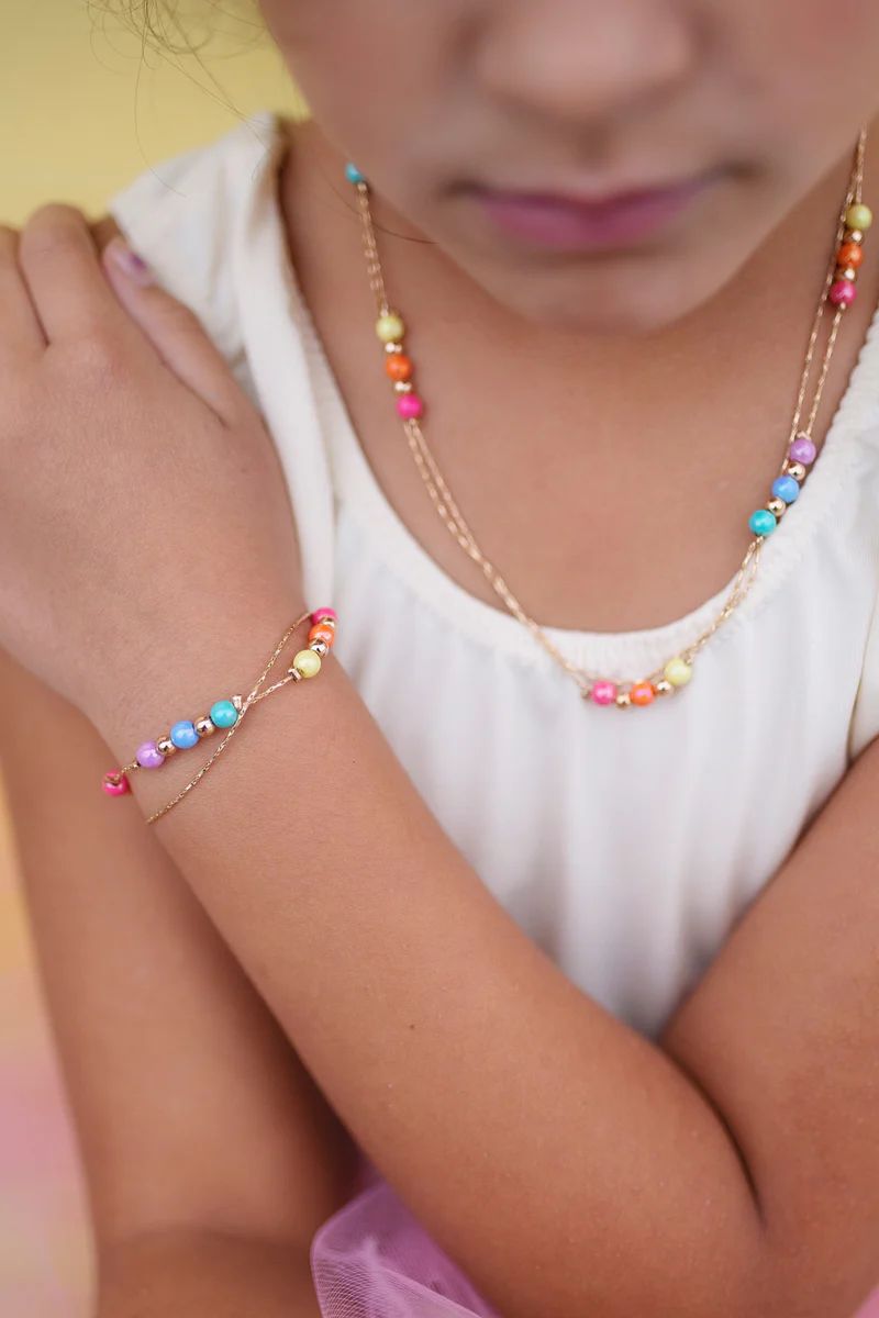 Golden Rainbow Bracelet