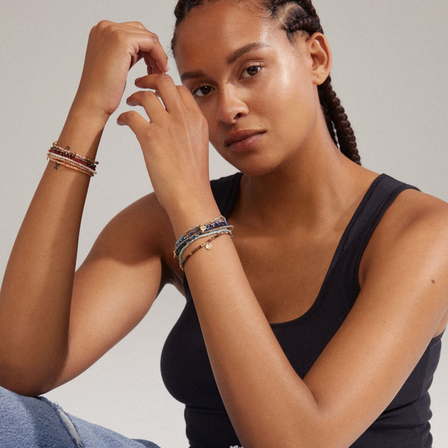 Indie Bracelet - Rose/Gold-Plated