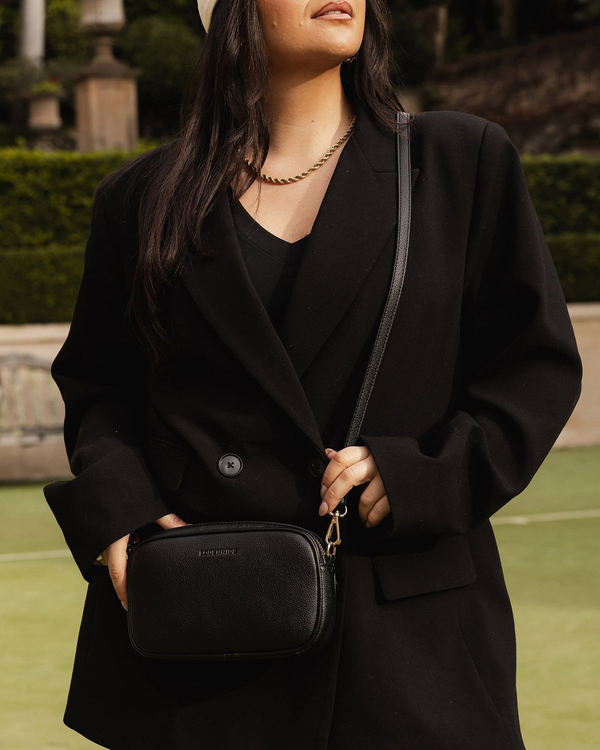Bianca Crossbody Bag, Color: Black